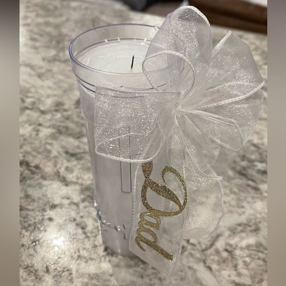 Wedding Memorial Remembrance Candle - Picture 3 of 7